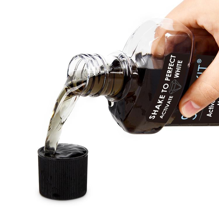 Bain de bouche au charbon