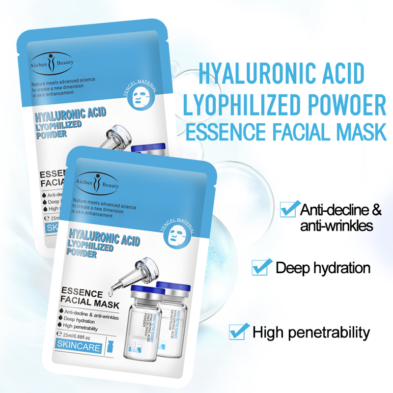 Masque à l'acide hyaluronique